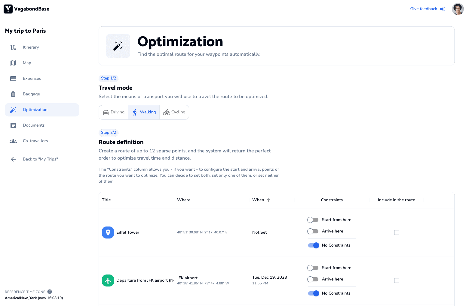 VagabondBase optimization section